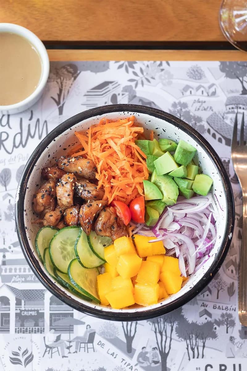 Poke de Pollo Teriyaki